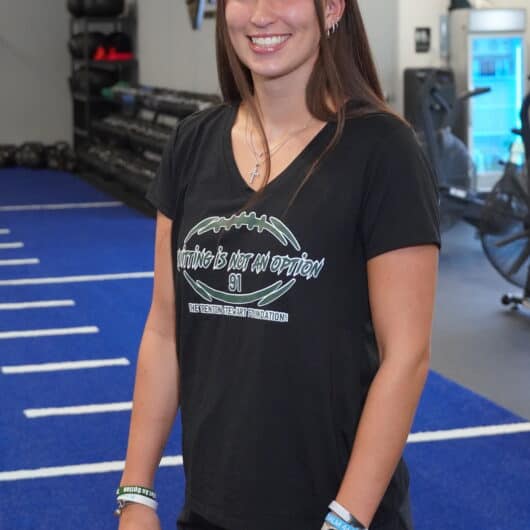 V-neck Womens Black T-Shirt