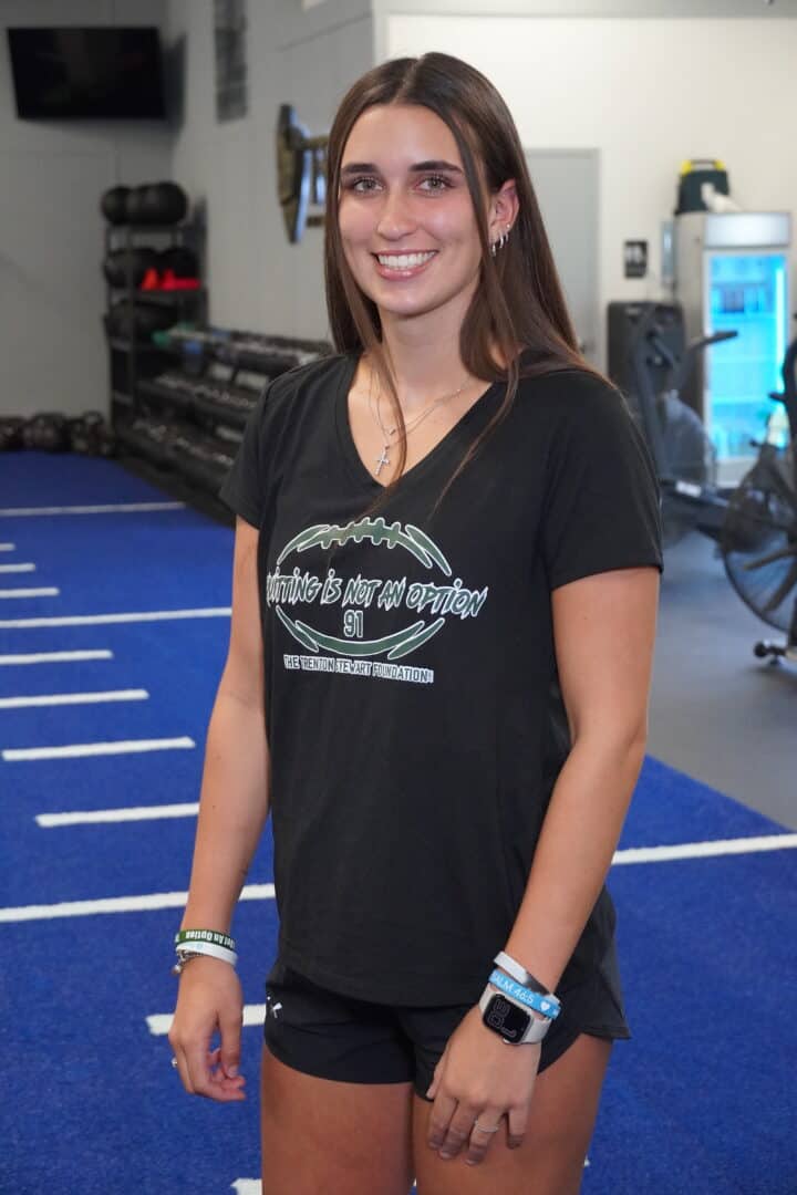V-neck Womens Black T-Shirt